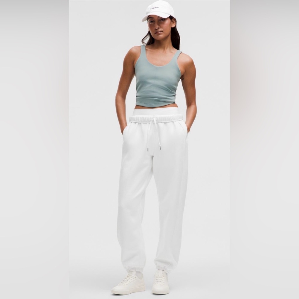 lululemon athletica White Scuba MR Oversized Jogger